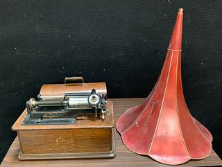 Original Antique Edison Phonograph