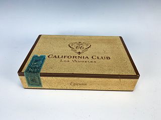 California Club Los Angeles Box of Cigars