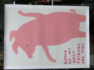 David Shrigley "Some of my best friends are pigs"