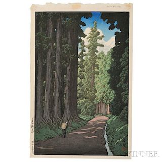 Kawase Hasui (1883-1957), Road to Nikko