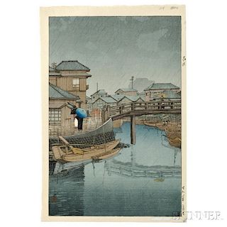 Kawase Hasui (1883-1957), Shinagawa River