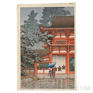 Kawase Hasui (1883-1957), Kasuga Shrine, Nara