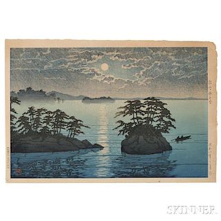 Kawase Hasui (1883-1957), Futago Island, Matsushima