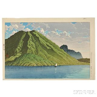 Kawase Hasui (1883-1957), Lake Haruna