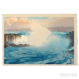 Hiroshi Yoshida (1876-1950), Niagara Falls