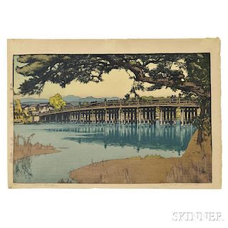Hiroshi Yoshida (1876-1950), Seta Bridge