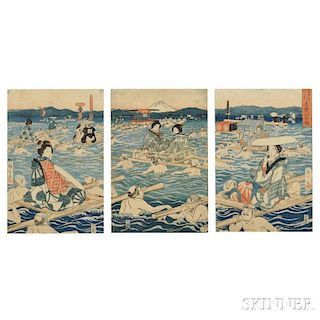 Utagawa Hiroshige (1797-1858), Oigawa River