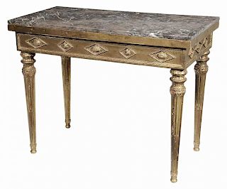 Italian Neoclassical Style Marble-Top