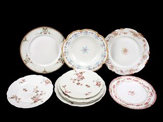 LOT OF ASSORTED LIMOGES PLATES