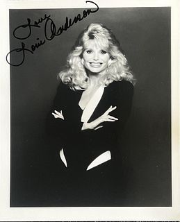 WKRP Loni Anderson signed photo