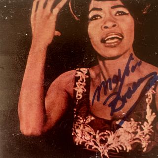 Maxine Brown signed photo