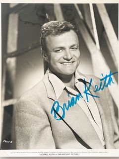 Brian Keith signed photo