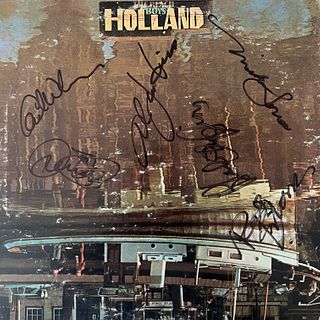 The Beach Boys Holland signed album 