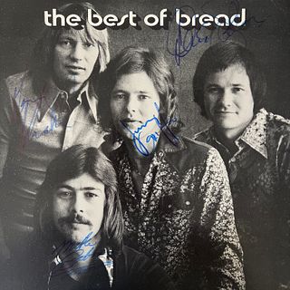 The Best Of Bread signed album cover