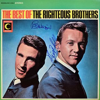 The Righteous Brothers signed Soul & Inspiration album