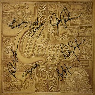 Chicago Chicago VII signed album