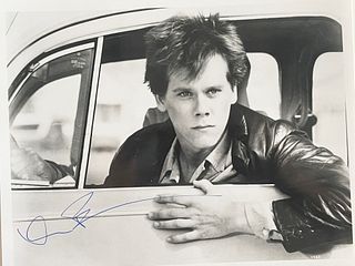 Footlose Kevin Bacon signed photo