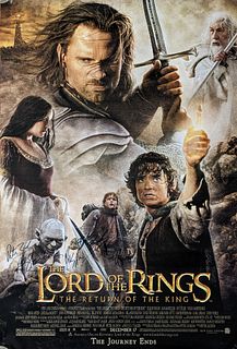 The Lord Of The Rings The Return Of The King Cast Signed Movie Poster