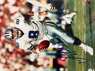 Troy Aikman signed photo. GFA authenticated