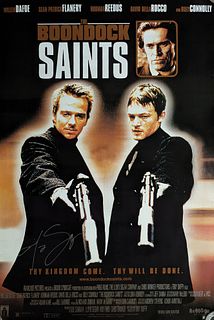 Troy Duffy Signed The Boondock Saints Movie Poster