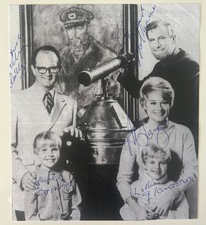 The Ghost and Mrs. Muir cast signed photo