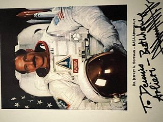 NASA Astronaut Dr. Jeffrey A. Hoffman signed photo