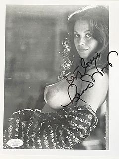 Bond Girl Lana Wood signed photo- JSA
