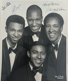 The Rivingtons signed photo