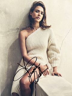 Jessica Alba signed photo