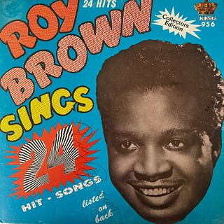 Roy Brown Sings 24 Hit Songs signed album