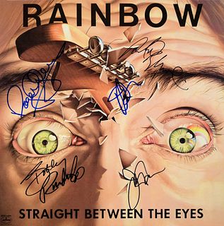 The Cure signed Straight Between The Eyes album