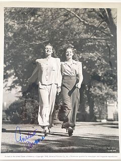 Constance Moore signed photo