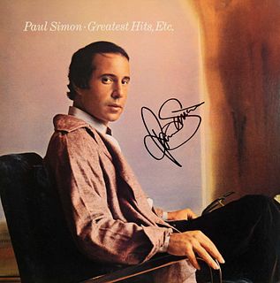 Paul Simon signed Greatest Hits album