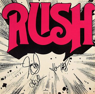 Rush signed debut album