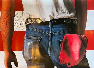 Bruce Springsteen Born in the USA signed poster
