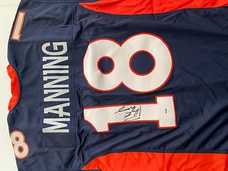 Peyton Manning signed #18 NFL jersey- PSA