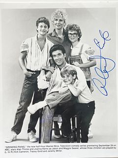 Growing Pains Alan Thicke signed photo