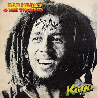 Bob Marley and the Wailers signed Kaya album