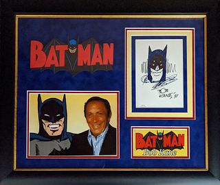 Batman Bob Kane signed collage