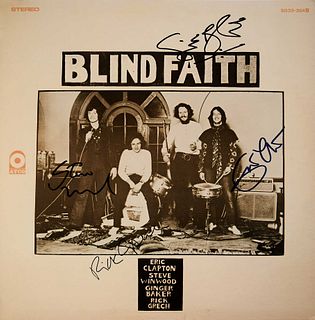 Blind Faith signed 1969 Debut Album 