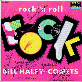 Bill Haley signed Rock ‘N’ Roll album