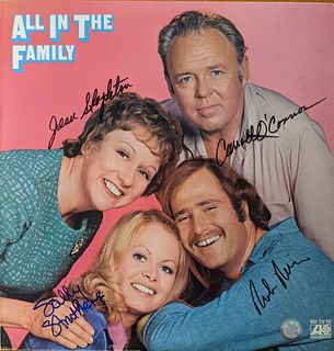 All In The Family Cast Signed Album