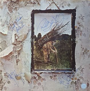 Led Zeppelin IV Signed Album