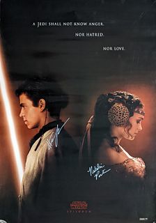 Star Wars Episode 2 Attack Of The Clones signed Movie Poster