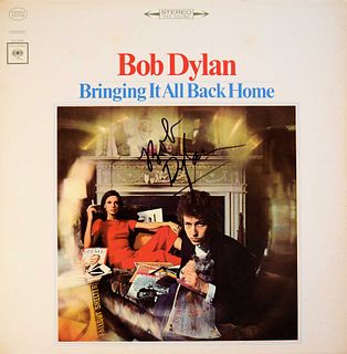 Bob Dylan signed Bringing It All Back Home album