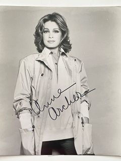 Anne Archer signed photo