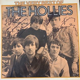 The Hollies signed album