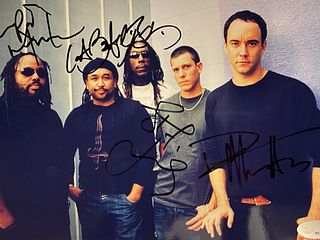 Dave Matthews Band signed photo