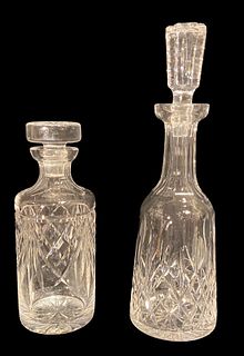 Two WATERFORD Crystal Decanters 
