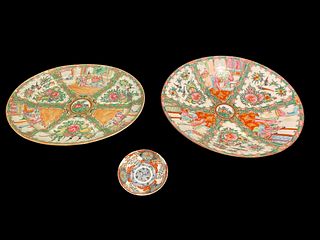Chinese Rose Medallion & Japanese Imari Porcelain 